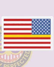 Custom Reverse American Flag