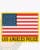 Gold American Flag Patch Los Angeles Police