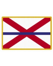 Alabama State Flag Patch Thin Blue Line