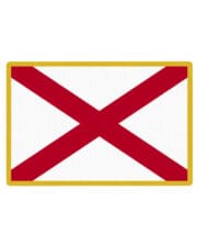 Alabama State Flag Patch