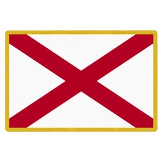 Alabama State Flag Patch