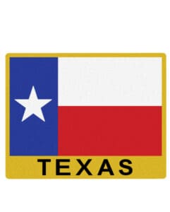 Texas State Flag Patch for uniforms