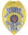 nypd badge Fox River Grove Police Department Officer Gold badge with blue text. Style # 3-f3
