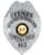 lapd badge Stonewall Department of Correctios Officer silver badge with black text. Style # 3-F4