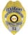 lapd badge Stonewall Department of Corrections Sergeant gold badges with silver panels. Style # 3-f4