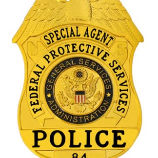 Federal agent badge Special Agent Federal Protective Services Badges