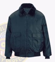 Performance Watch Guard Security Bomber Jacket in Navy Blue Color With Owl Badges Logo