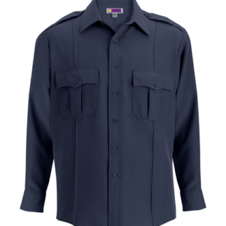 security uniform shirt long sleeve navy blue shirt