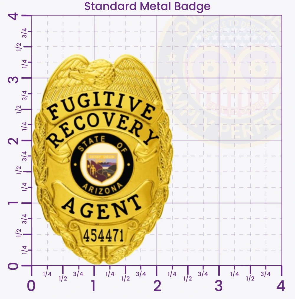 2-C10-2FRA Buy Fugitive Recovery Agent Badge 3.347 Standard