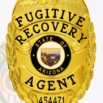 Eagle Top Fugitive Recovery Agent Badge 2-C10-2FRA view 2