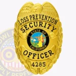 Eagle Top Loss Prevention Officer Badge 2-C10-2LPO view 1