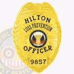 Eagle Top Loss Prevention Officer Badge 2-C12-4LPO view 1