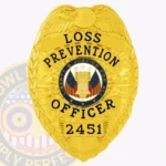 Eagle Top Loss Prevention Officer Badge 2-C13LPO view 1
