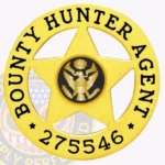 5 Point Star Bounty Hunter Badge 20-A16-2BH view 1