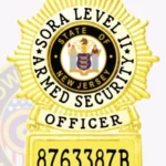 SORA Level 2 Armed Security Badge 25-A1SA view 2