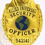 Bear Top Allied Universal Badges view 2
