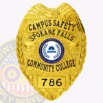Eagle Top Campus Safety Badge 3-C11CS view 1