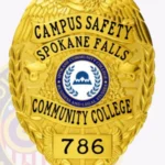 Eagle Top Campus Safety Badge 3-C11CS view 2