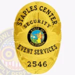 Oval Event Badge view 1