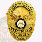 Oval Badge with Eagle Top view 1