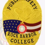 Oval Campus Safety Badge 9-A1CS view 2