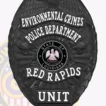 Classic Eagle Top Shield Badge with Sunburst Background, 4 Raised Text Panels, Braid Border view 4