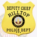 Traditional Shiel Badge with Smooth Background, 4 Text Panels, No Border view 2