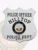 Detailed custom silver metal shield badge for Hilltop police officer with safety pin fastener, featuring POLICE OFFICER printed clearly at the top, HILLTOP curved beneath, a round State of Kentucky seal emblem in the center, and POLICE DEPT. 4567 in black text near the bottom.