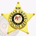 Vintage 5 Point Star Badge with Rounded Points view 1