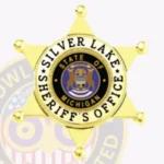 Modern 6 Pointed Star Sheriff Badge with Rounded Points view 2