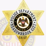 Vintage 6-Pointed Star Shield with 3 Text Panels, Reef Designs, Line Border Badge view 5