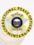 Custom metal badge in gold with silver star and with safety pin attachment, featuring a star-shaped design that symbolizes authority. The badge prominently displays the words "Correctional Peace Officer" around its outer edge. At the center, it showcases the state seal of Montana, which includes a scenic depiction of mountains and wildlife. The text "State of Montana" encircles the seal, and above it, the word "Captain" is clearly indicated. Below, the word "Prison" highlights the specific role within the corrections system. This badge represents professionalism and commitment to law enforcement.