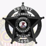 Traditional 5-Pointed Star Badge with Circle Banner, Rounded Points view 4