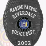 Modern Eagle Top Badge Shield, Background Rays, 4 Text Ribbon Panels, Reef Border view 4