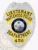 A custom metal badge in silver color is depicted here, featuring elegant gold panels that read "Lieutenant Maplewood Police Department." The badge showcases a detailed state emblem and comes with a reliable safety pin attachment for easy application.