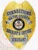 A custom metal badge in a striking gold color with silver panels, shaped like a shield, representing the Wayne County Sheriff's Office for Corrections. The badge prominently features "CORRECTIONS" at the top and "WAYNE COUNTY" on a silver panel beneath it. In the center, it displays the state seal of Arkansas, surrounded by decorative elements. The badge also includes "SHERIFF'S OFFICE" and "SERGEANT" on silver panels, along with a safety pin attachment on the back for secure wear by correctional officers, emphasizing its practical design and authority.