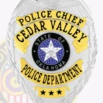 Classic Eagle Top Shield with 4 Ribboned Text Panels, Reef Edged Border Badge view 2
