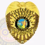 Vintage Eagle Top Badge with Starburst Background, 3 Ribboned Text Panels, Laurel Border view 1