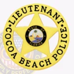 Traditional 5-Point Star in Circle Banner with 2 Text Panels, No Border Badge view 1