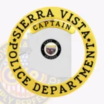 Modern Arizona Badge in Circle Banner, 3 Text Panels, Classic Edge view 1