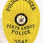 Traditional Oval Badge with Background Rays, 4 Ribbon Text Panels, Reef Edge view 2