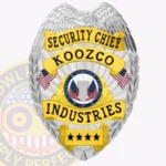 Security Officer Badge 3-C15SOB view 1