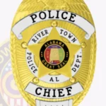 Traditional Shield Badge with Eagle Top, 5 Point Star Center view 2