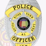 Traditional Shield Badge with Eagle Top, 5 Point Star Center view 3