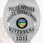 Heritage Eagle Top Badge, Sunburst Background. 4 Ribbon Text Panels, Reef Border view 3