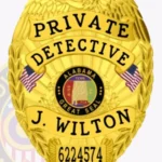 Detective Badge 3-C15DB view 2