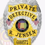 Detective Badge 3-C15DB view 5