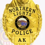 Modern Bear Top Shield with Laurels, 4 Ribbon Text Panels, Reef Edge Badge view 2