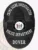 Black custom oval flex badge displaying the Capitol building silhouette with the Delaware state seal at its center, labeled with bold white letters "CRIME SCENE INVESTIGATION" above, "POLICE DEPARTMENT" below, and "DOVER" at the base, designed for Dover Police and secured by a safety pin.