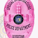 Modern Oval Shield with Building Center, Starburst Background, 3 Ribbon Text Panels, Classic Edge Badge view 5